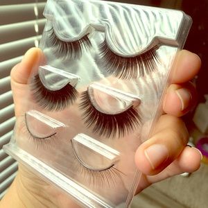 3 Pair Eyelashes